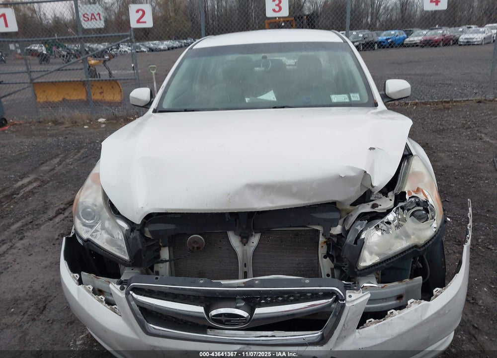 2010 SUBARU LEGACY 2.5I PREMIUM VIN: 4S3BMBC60A3228640