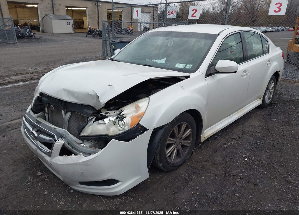 2010 SUBARU LEGACY 2.5I PREMIUM VIN: 4S3BMBC60A3228640