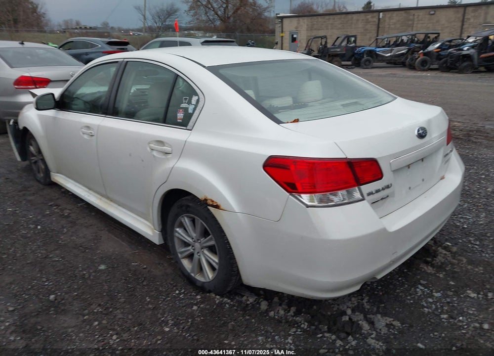 2010 SUBARU LEGACY 2.5I PREMIUM VIN: 4S3BMBC60A3228640