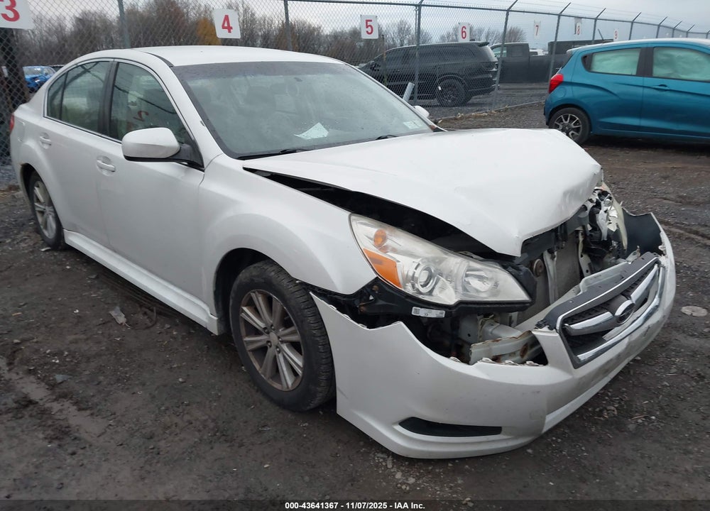 2010 SUBARU LEGACY 2.5I PREMIUM VIN: 4S3BMBC60A3228640