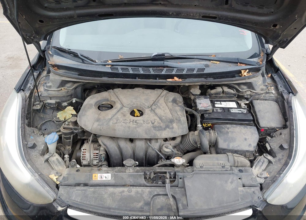 2016 HYUNDAI ELANTRA SE VIN: 5NPDH4AE7GH780538