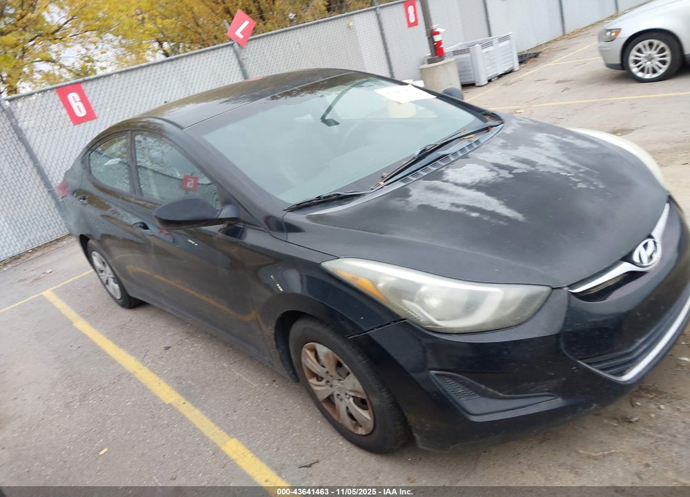 2016 HYUNDAI ELANTRA SE VIN: 5NPDH4AE7GH780538