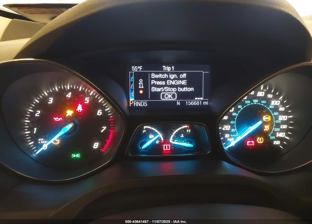 2013 FORD ESCAPE SEL VIN: 1FMCU9H97DUA96017