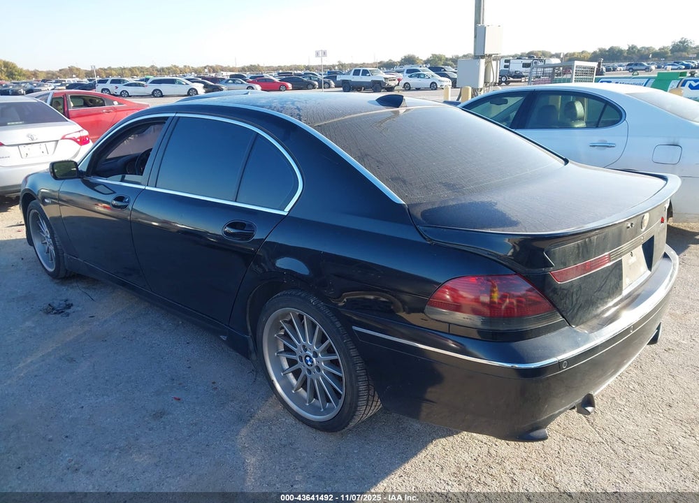 2004 BMW 745LI VIN: WBAGN63564DS54298
