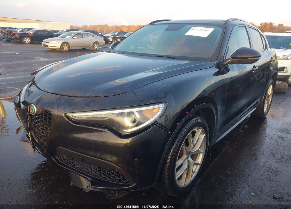 2018 ALFA ROMEO STELVIO TI SPORT AWD VIN: ZASFAKNN9J7C01712