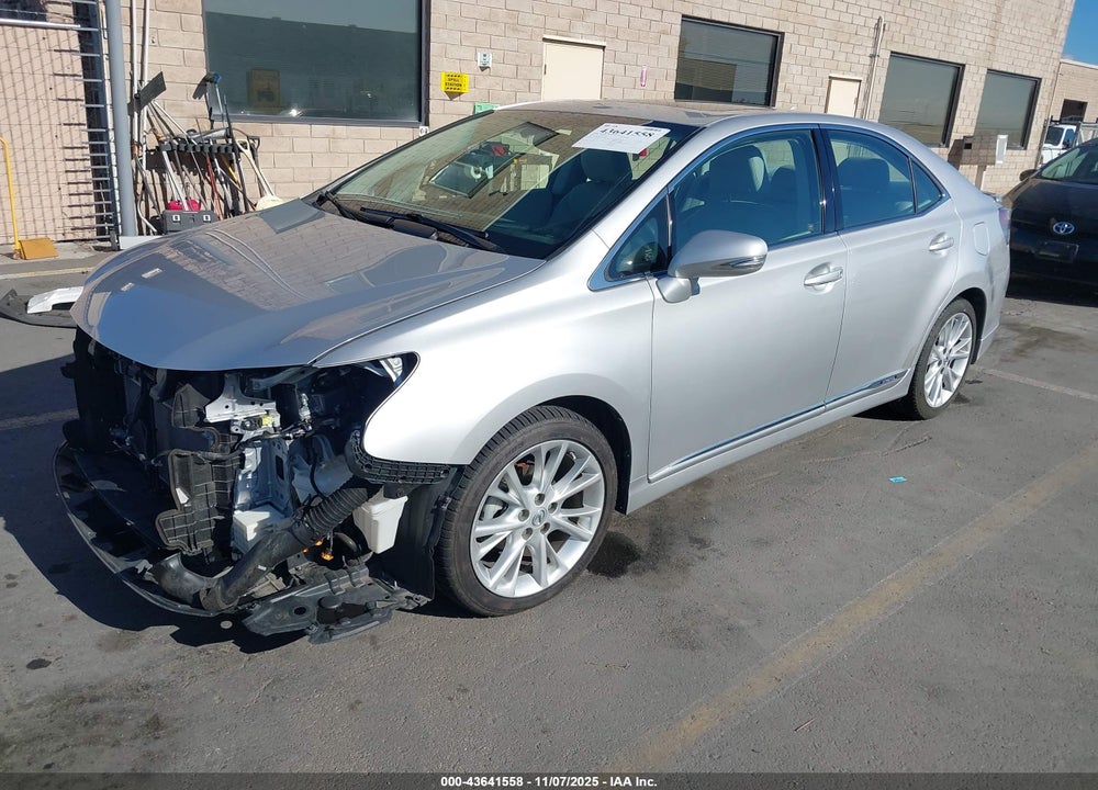 2010 LEXUS HS 250H VIN: JTHBB1BA6A2038030