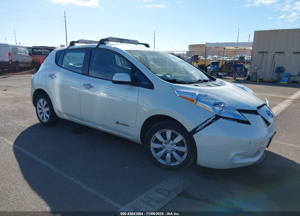 2017 NISSAN LEAF S VIN: 1N4BZ0CP4HC311034