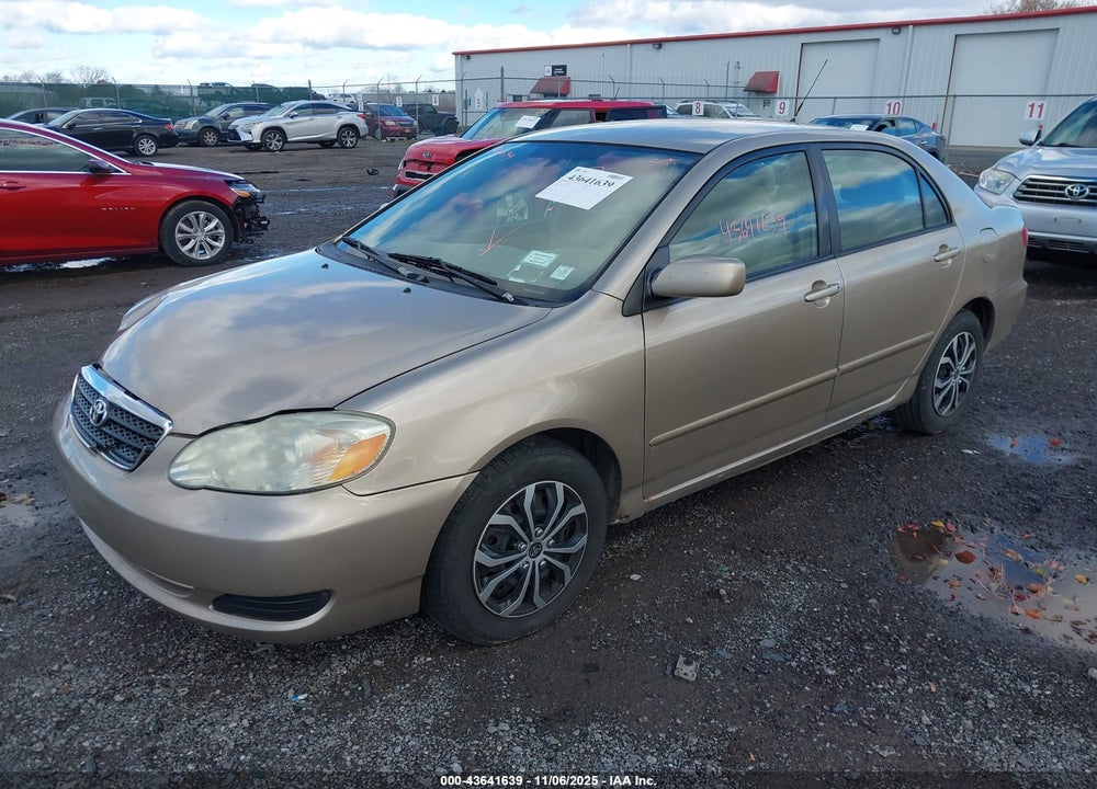 2008 TOYOTA COROLLA VIN: 2T1BR32E48C875320
