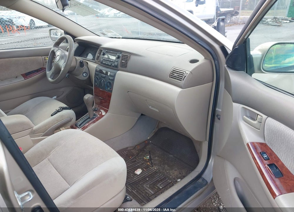 2008 TOYOTA COROLLA VIN: 2T1BR32E48C875320