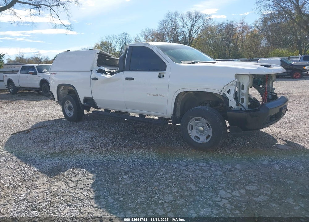 2022 CHEVROLET SILVERADO 2500HD 4WD  STANDARD BED WT VIN: 1GC1YLE79NF218396