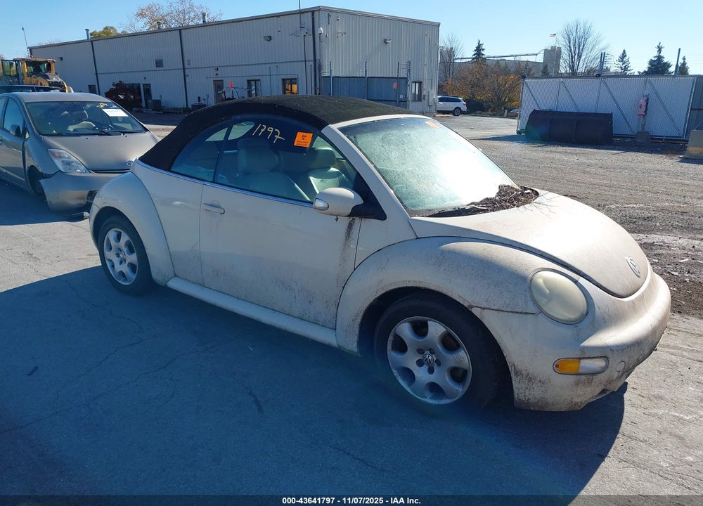 2003 VOLKSWAGEN NEW BEETLE GLS VIN: 3VWCK21Y13M301334