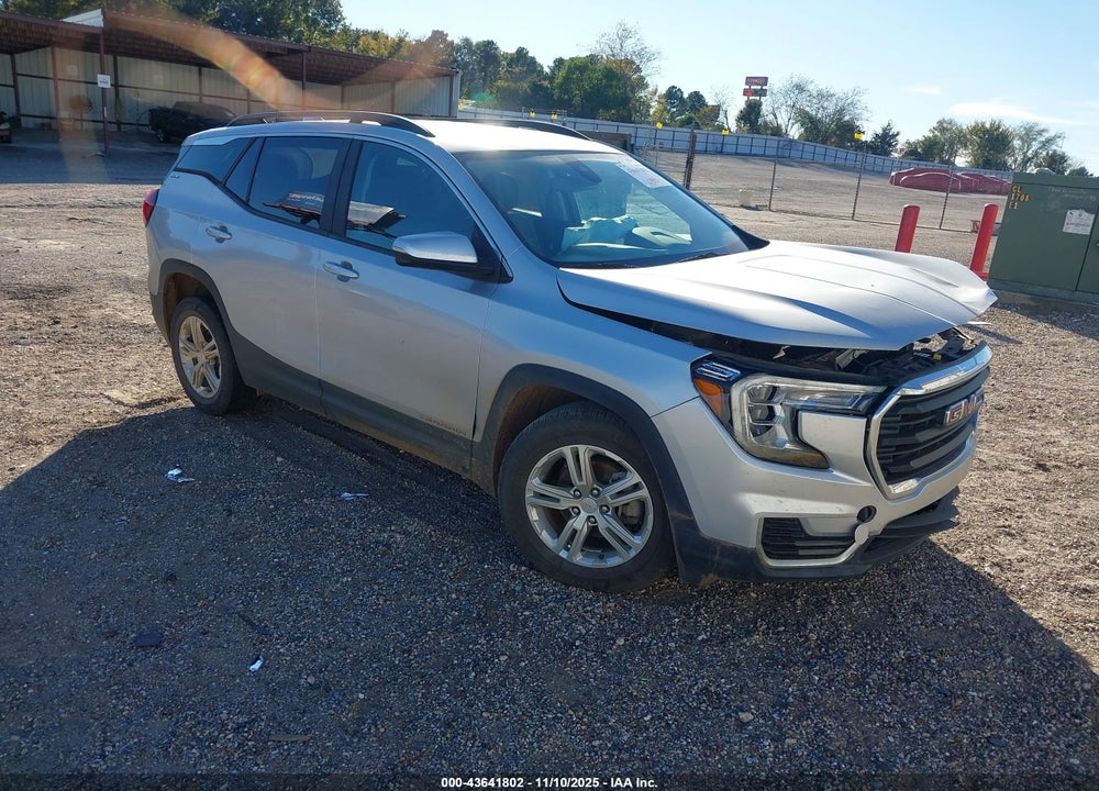 2022 GMC TERRAIN FWD SLE VIN: 3GKALMEV1NL118967