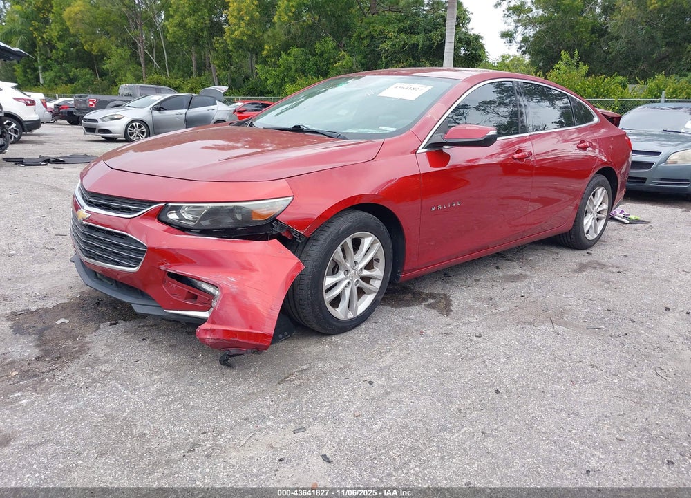 2016 CHEVROLET MALIBU VIN: 1G1ZE5ST0GF284291