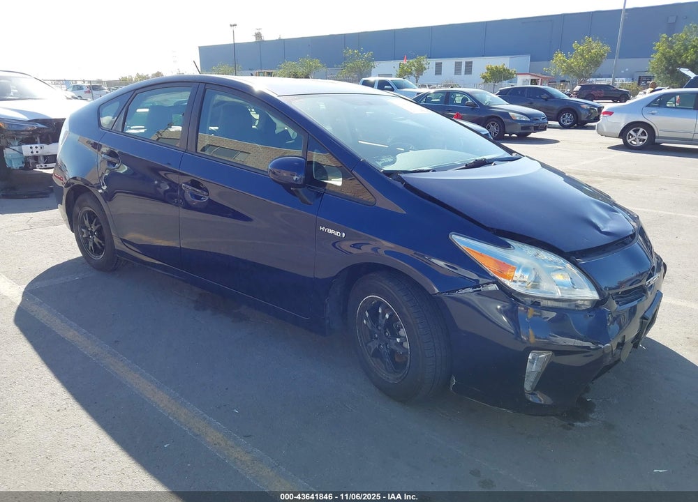 2015 TOYOTA PRIUS THREE VIN: JTDKN3DU5F0399067