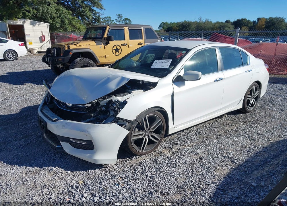 2017 HONDA ACCORD SPORT SE VIN: 1HGCR2F14HA078304