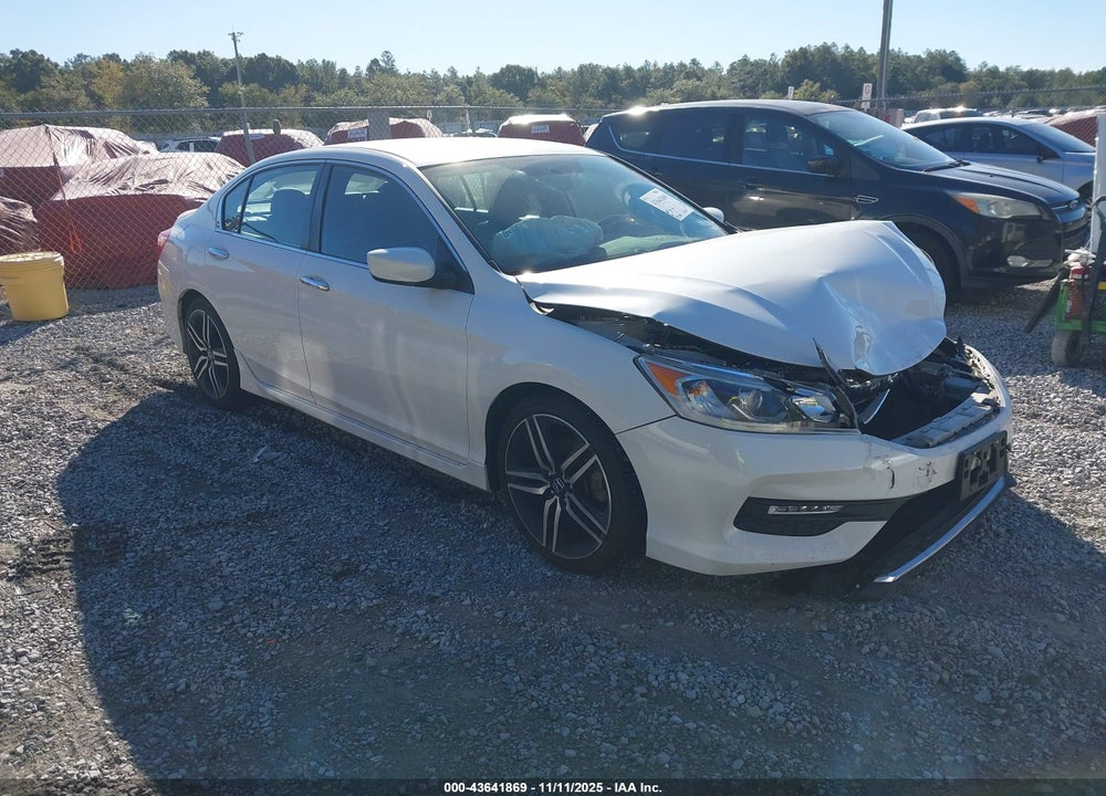 2017 HONDA ACCORD SPORT SE VIN: 1HGCR2F14HA078304