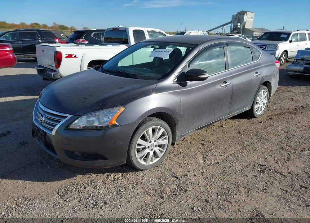 2013 NISSAN SENTRA SL VIN: 3N1AB7AP3DL644980