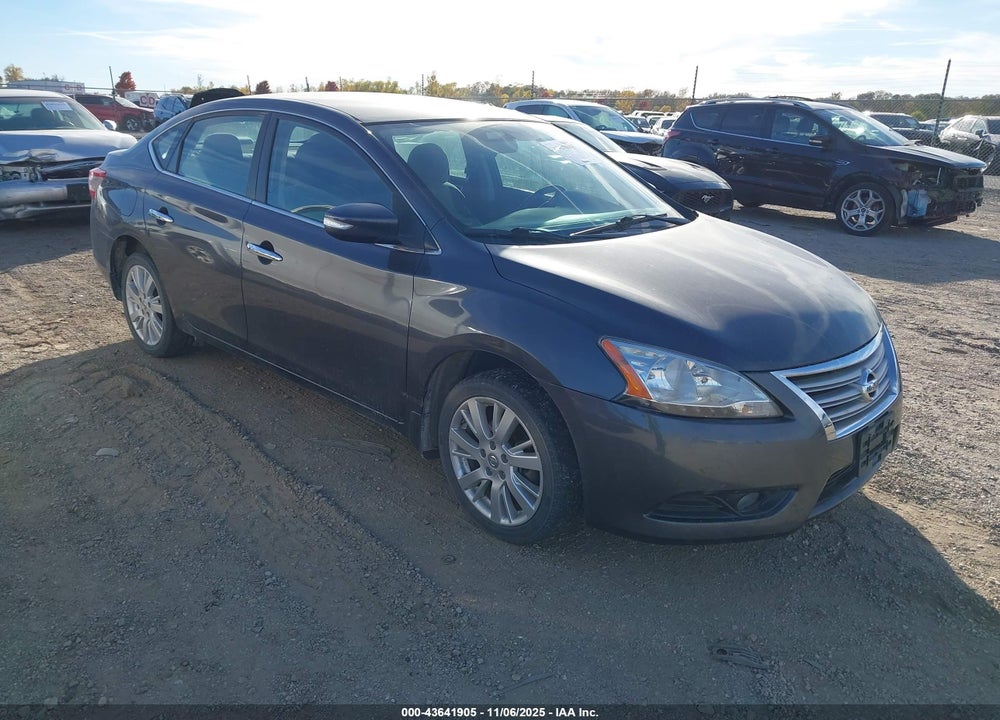2013 NISSAN SENTRA SL VIN: 3N1AB7AP3DL644980