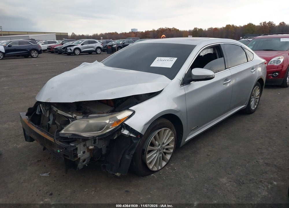 2014 TOYOTA AVALON HYBRID XLE PREMIUM VIN: 4T1BD1EB2EU020825