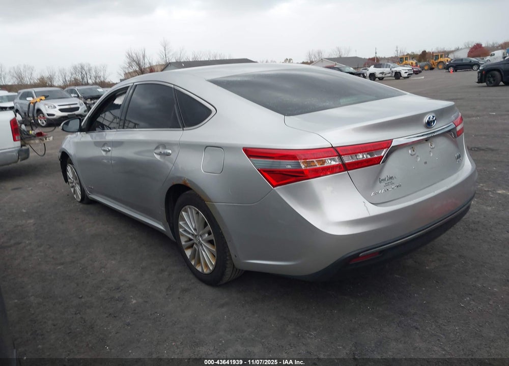 2014 TOYOTA AVALON HYBRID XLE PREMIUM VIN: 4T1BD1EB2EU020825