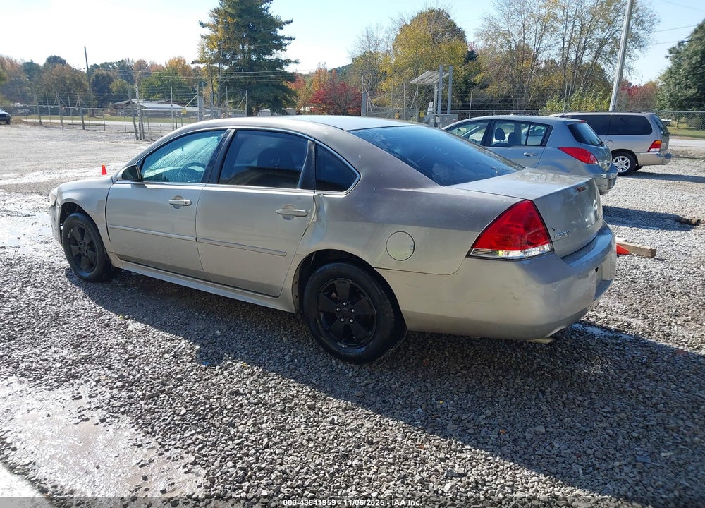 2012 CHEVROLET IMPALA LT VIN: 2G1WG5E31C1320824