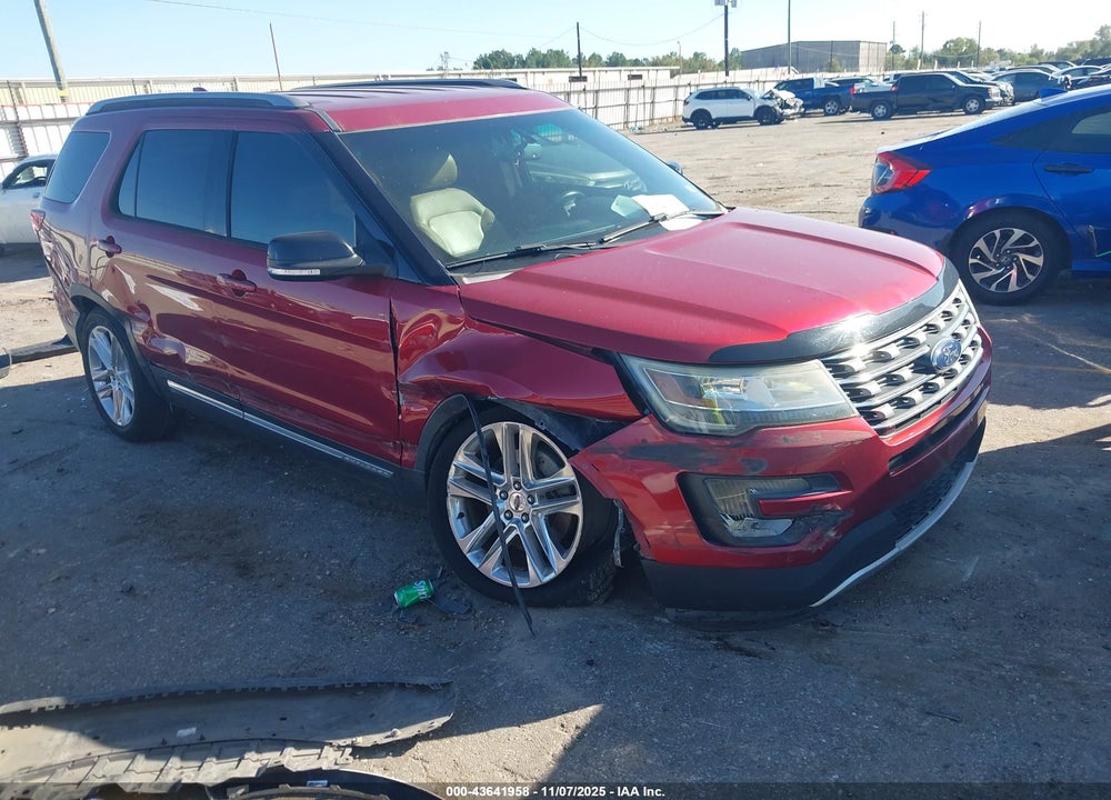 2016 FORD EXPLORER XLT VIN: 1FM5K7D86GGB79358