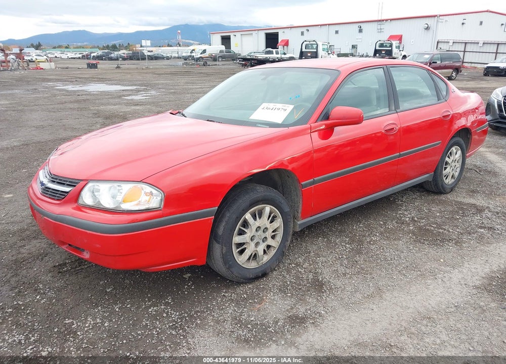 2004 CHEVROLET IMPALA VIN: 2G1WF52E549382092