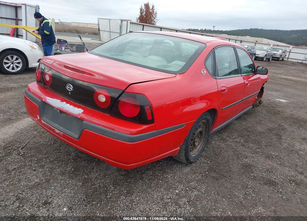 2004 CHEVROLET IMPALA VIN: 2G1WF52E549382092