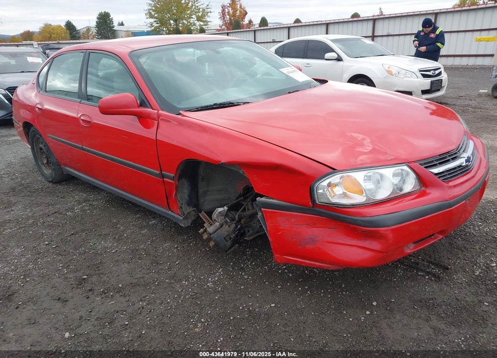 2004 CHEVROLET IMPALA VIN: 2G1WF52E549382092