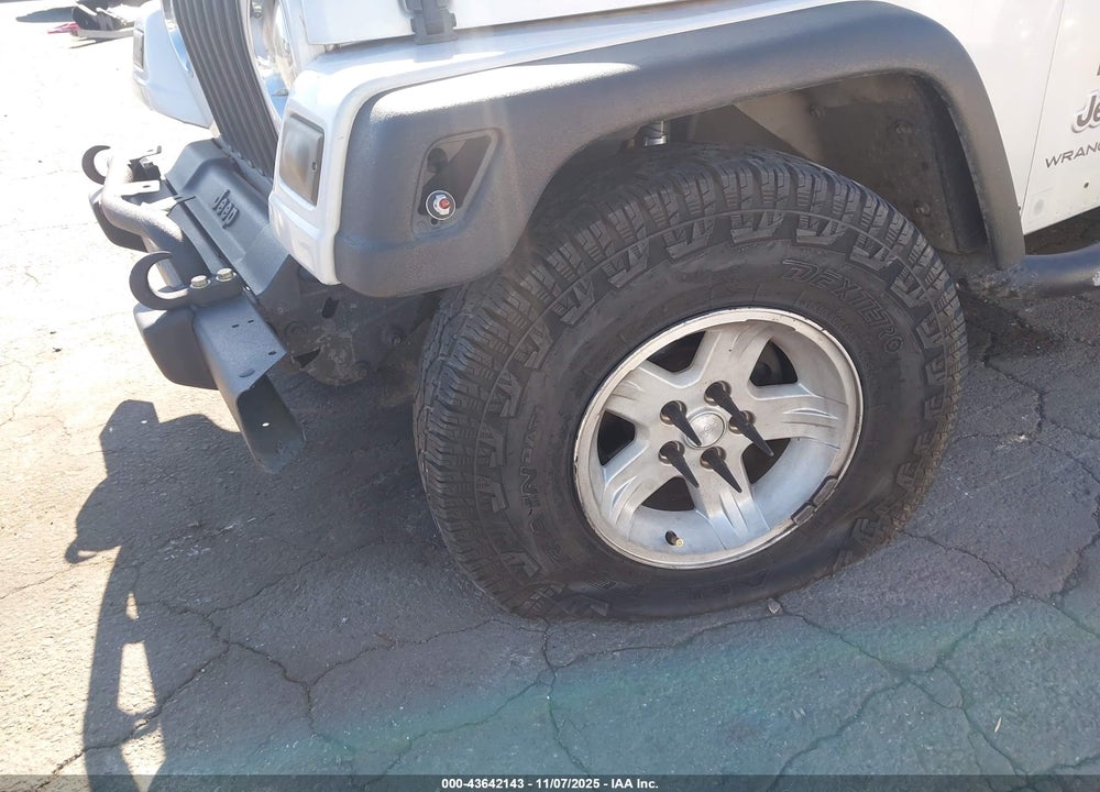 2006 JEEP WRANGLER SE VIN: 1J4FA29136P751554