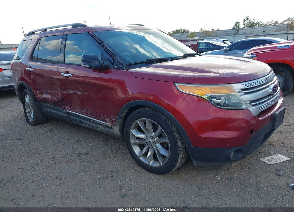 2013 FORD EXPLORER XLT VIN: 1FM5K7D83DGC48888