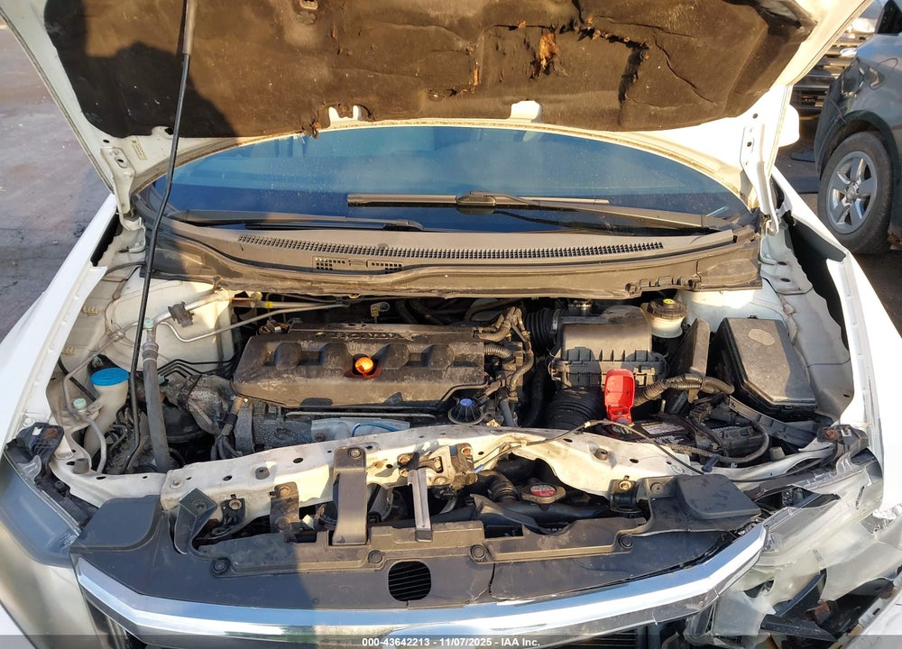 2012 HONDA CIVIC VIN: 19XFB2F81CE311042