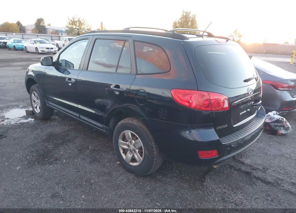 2009 HYUNDAI SANTA FE GLS VIN: 5NMSG13D69H299953