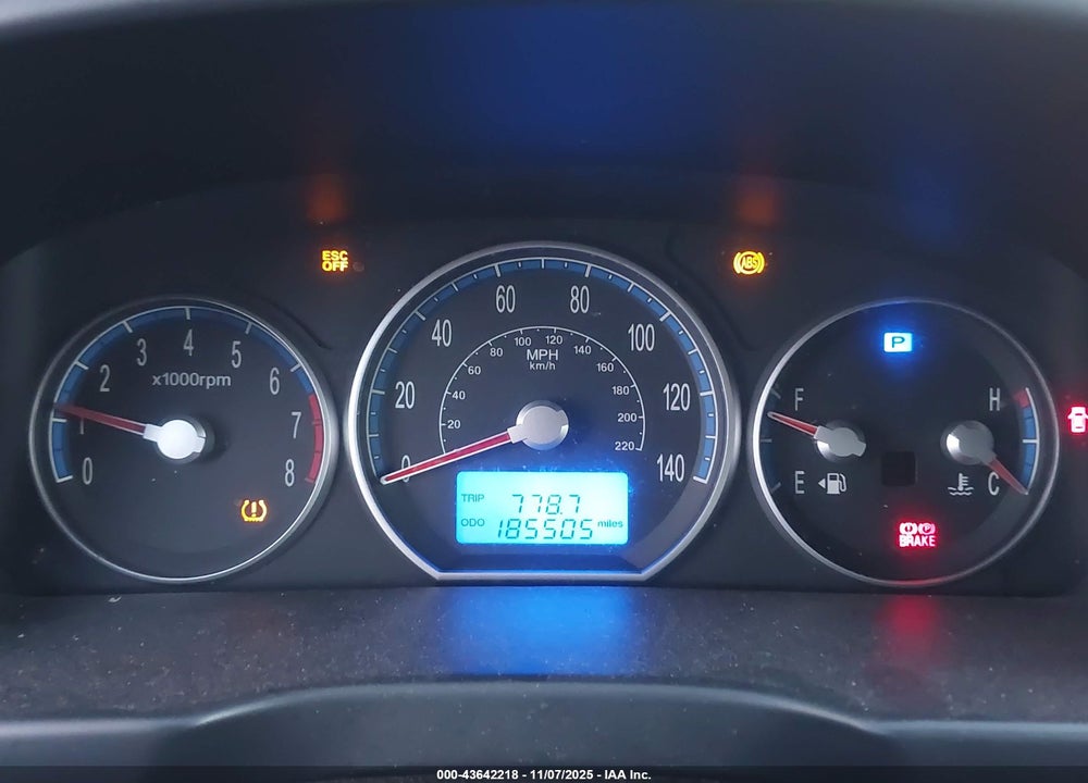 2009 HYUNDAI SANTA FE GLS VIN: 5NMSG13D69H299953