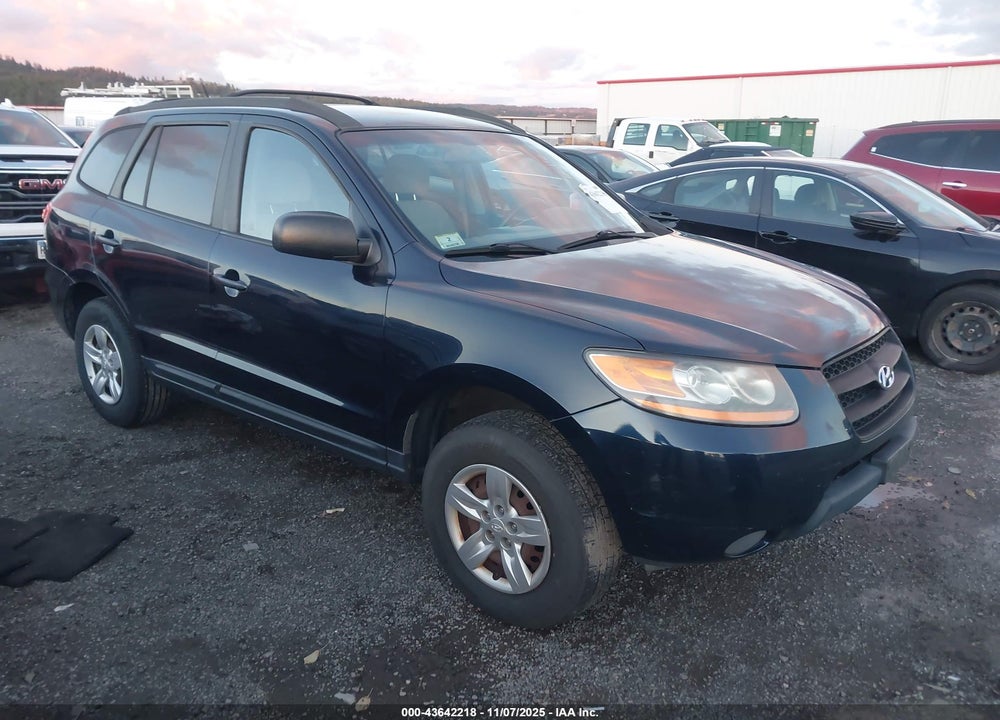 2009 HYUNDAI SANTA FE GLS VIN: 5NMSG13D69H299953