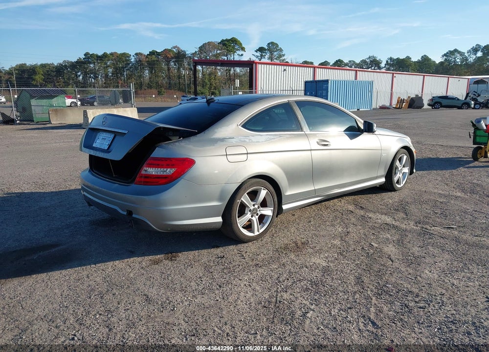 2012 MERCEDES-BENZ C 250 VIN: WDDGJ4HB3CF757717
