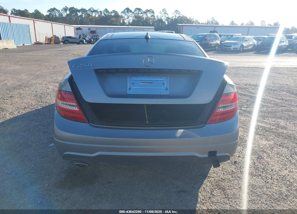 2012 MERCEDES-BENZ C 250 VIN: WDDGJ4HB3CF757717