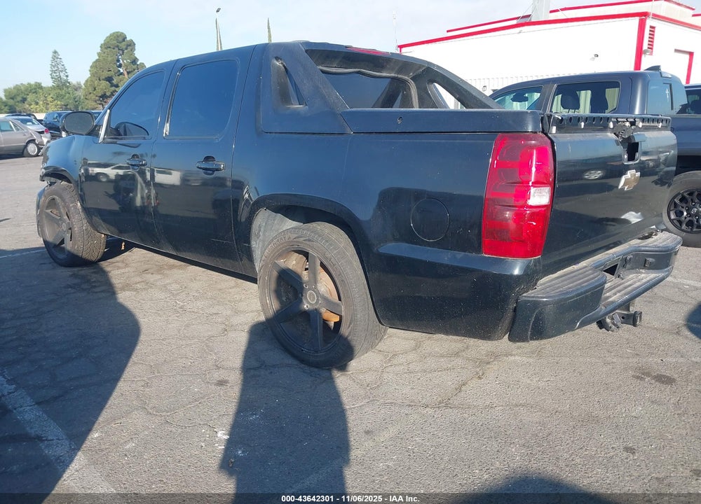 2007 CHEVROLET AVALANCHE 1500 LT VIN: 3GNEC12087G178400