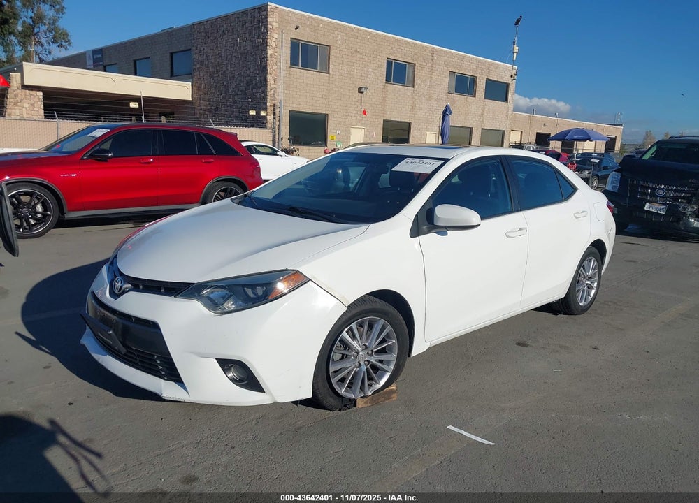 2015 TOYOTA COROLLA LE PREMIUM VIN: 5YFBURHE5FP362941