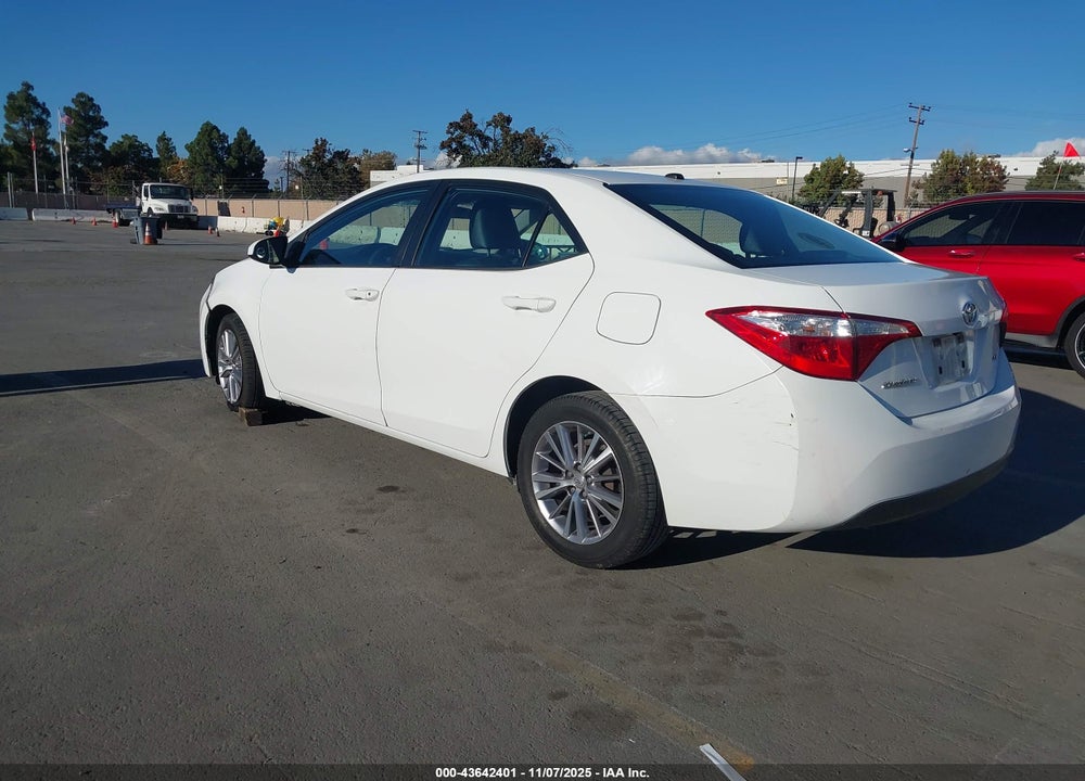 2015 TOYOTA COROLLA LE PREMIUM VIN: 5YFBURHE5FP362941