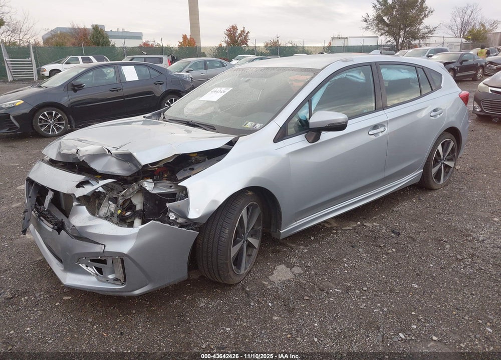 2019 SUBARU IMPREZA SPORT VIN: 4S3GTAJ69K1709926