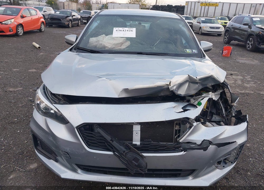 2019 SUBARU IMPREZA SPORT VIN: 4S3GTAJ69K1709926