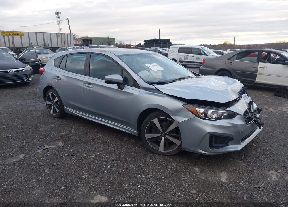 2019 SUBARU IMPREZA SPORT VIN: 4S3GTAJ69K1709926