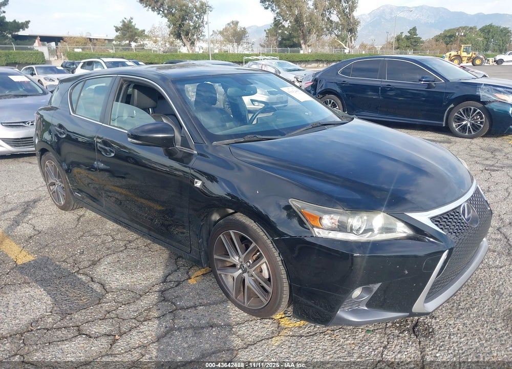 2014 LEXUS CT 200H VIN: JTHKD5BH1E2181780