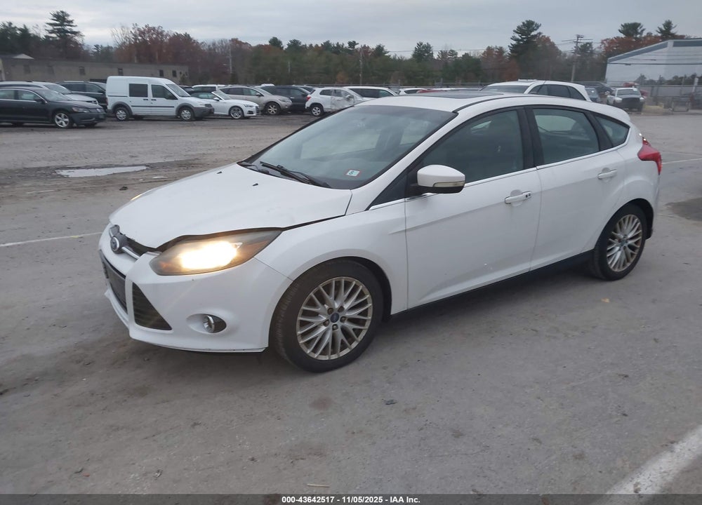 2013 FORD FOCUS TITANIUM VIN: 1FADP3N20DL166585