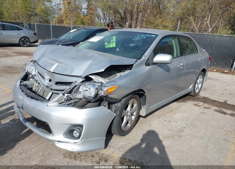 2011 TOYOTA COROLLA S VIN: 2T1BU4EEXBC650634