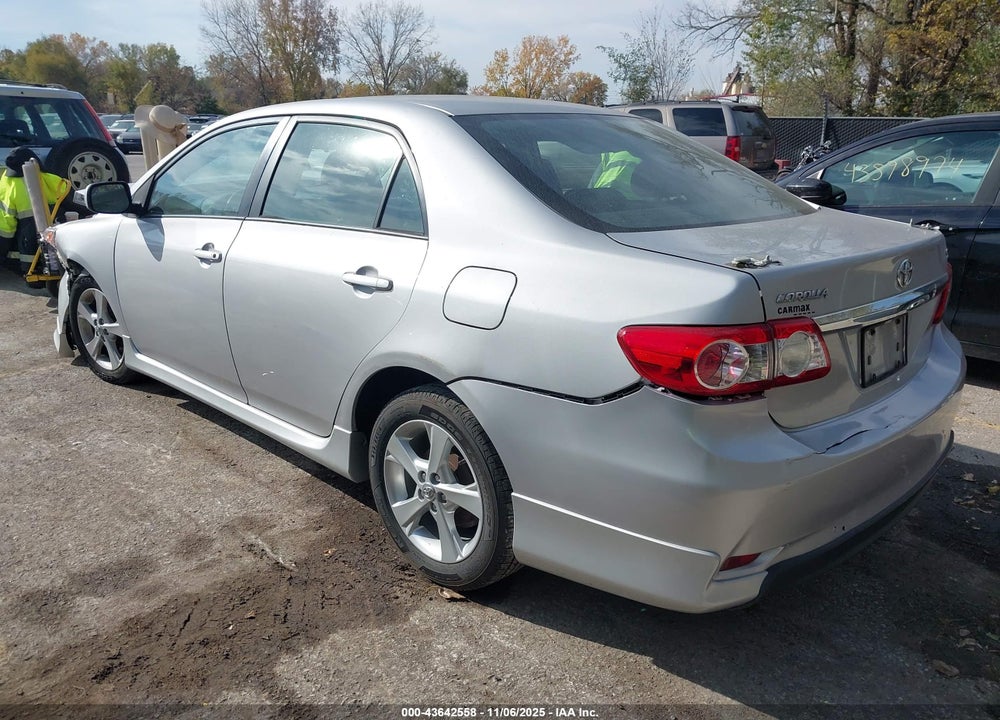 2011 TOYOTA COROLLA S VIN: 2T1BU4EEXBC650634