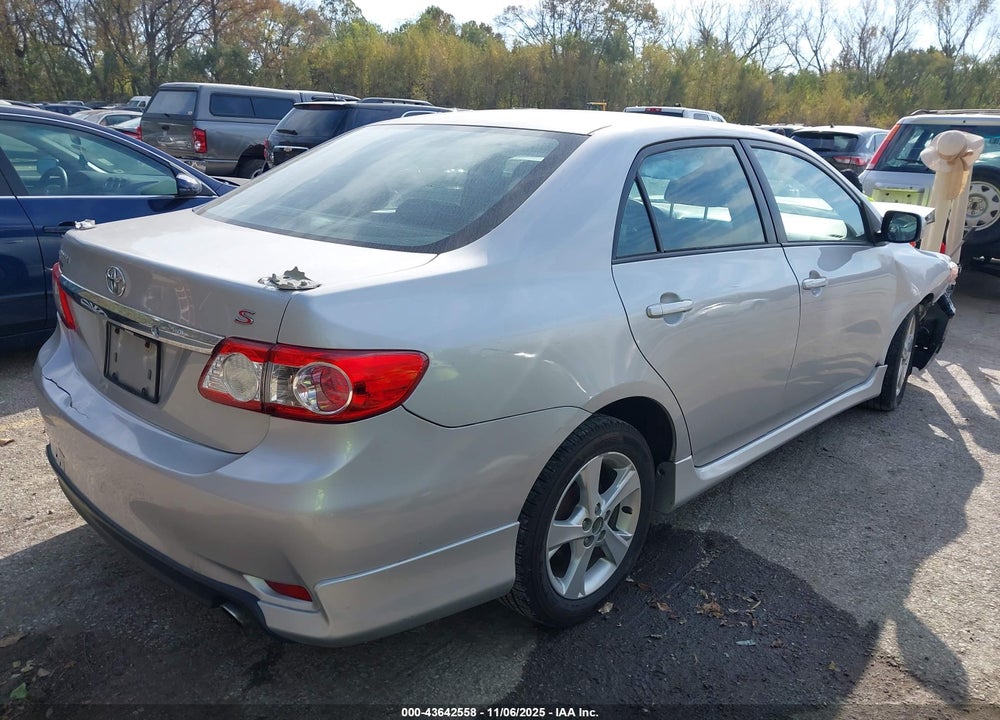 2011 TOYOTA COROLLA S VIN: 2T1BU4EEXBC650634