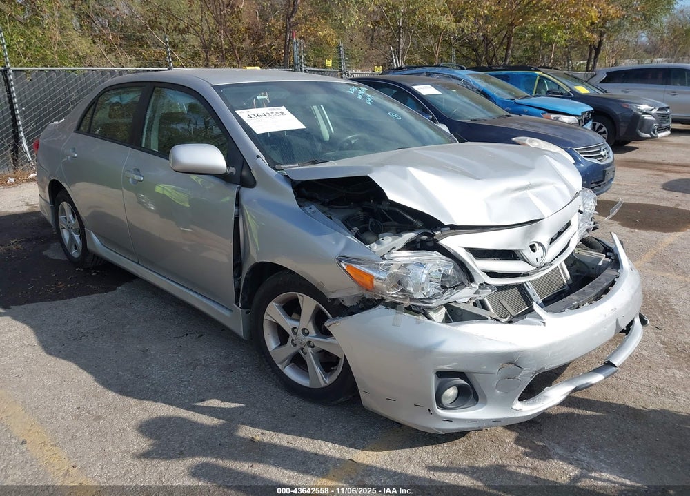 2011 TOYOTA COROLLA S VIN: 2T1BU4EEXBC650634
