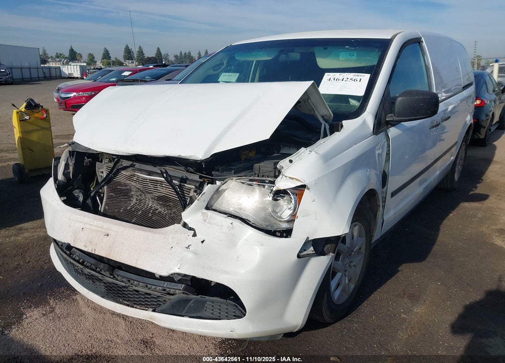 2014 RAM CARGO TRADESMAN VIN: 2C4JRGAG9ER468126